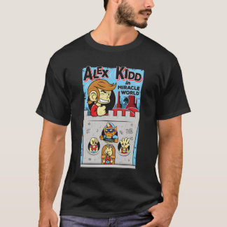 T-shirt Alex Kidd dans Miracle World Classic