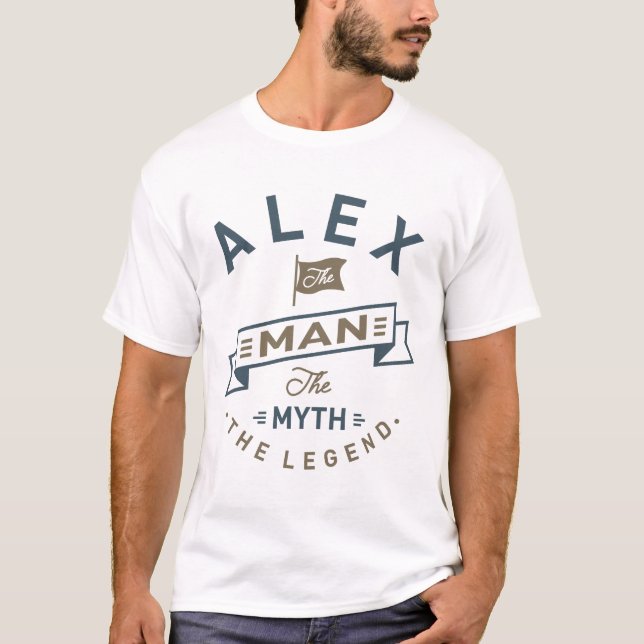 T-shirt Alex l'homme (Devant)