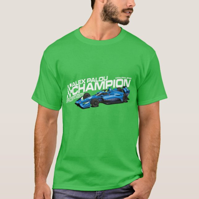 T-shirt Alex Palou Champion 2021 (Devant)
