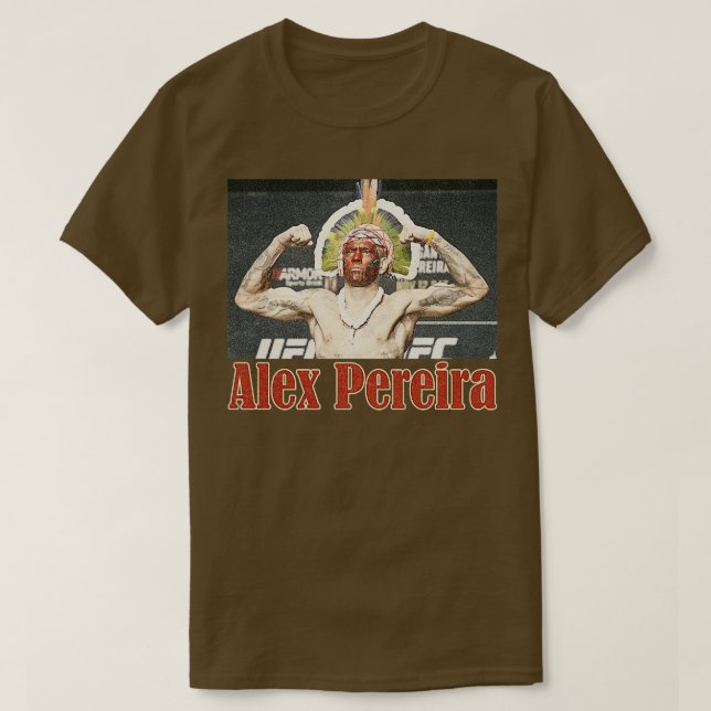 T-shirt Alex Pereira Poatan (Design devant)