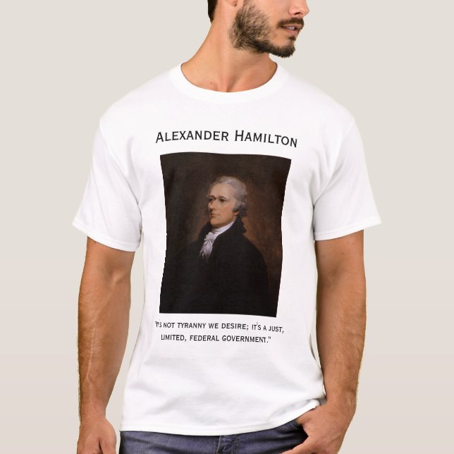 T-shirt Alexander Hamilton (Devant)