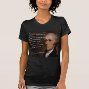 T-shirt Alexander Hamilton "Chef Ennemi" Cadeau