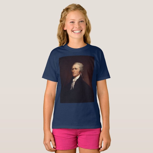 T-shirt Alexander Hamilton : père fondateur des États-Unis (Devant entier)