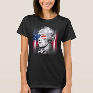 T-shirt Alexander Hamilton USA Drapeau patriotique américa