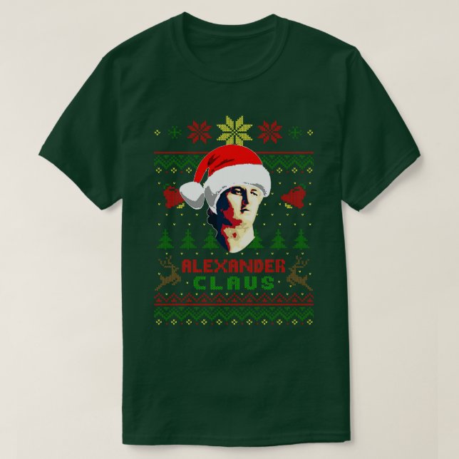 T-shirt Alexander Le Grand Alexander Claus (Design devant)