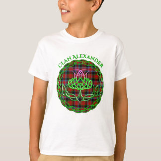 T-shirt Alexander Scottish Tartan Celtic Thistle