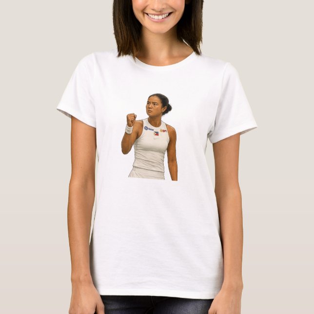 T-shirt Alexandra Eala - Guadalajara Champion Simple 2025 (Devant)