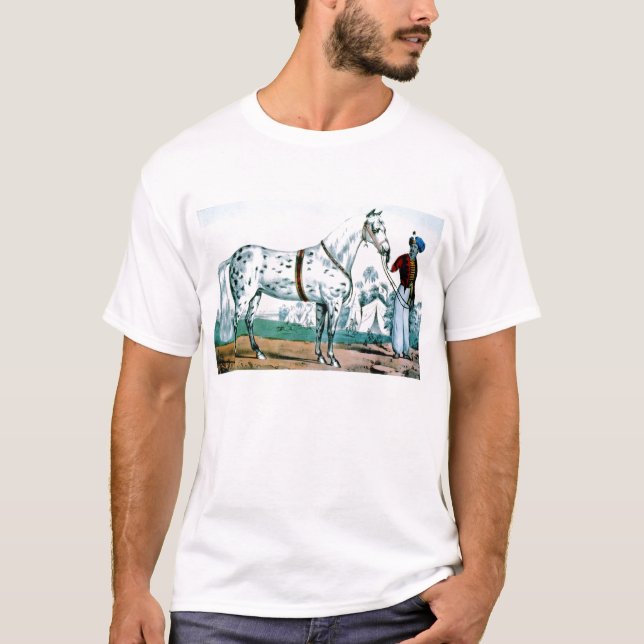 T-shirt Alexandre le cheval, USA 1840 (Devant)