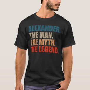 T-shirt Alexandre L'homme La Légende La Mythe