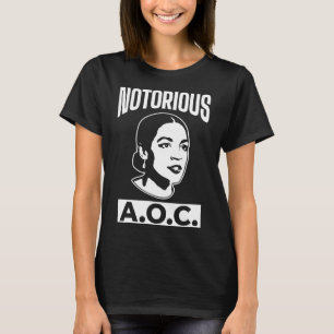 T-shirt Alexandria Ocasio-cortez Le Célèbre Aoc Long Sl