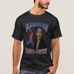 T-shirt Alexandria Ocasio-Cortez Rap Bootleg Style