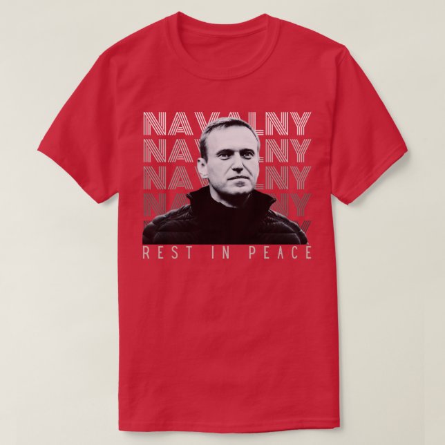T-shirt Alexei Navalny Mug (Design devant)