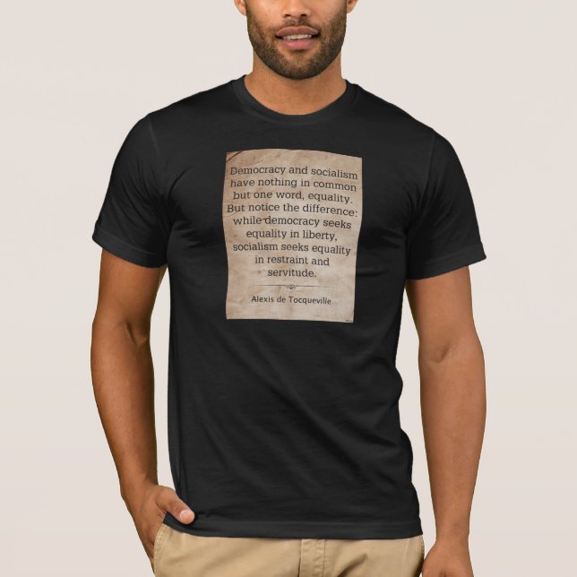 T-shirt Alexis de Tocqueville (Devant)