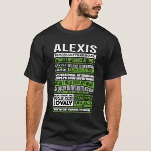 T-shirt Alexis Définition du nom de fille