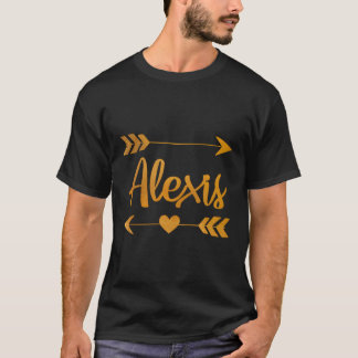 T-shirt Alexis Nom personnalisé Funny Anniversaire Personn