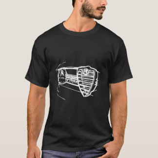 T-shirt Alfa Car Drivers Stylish Car Grille