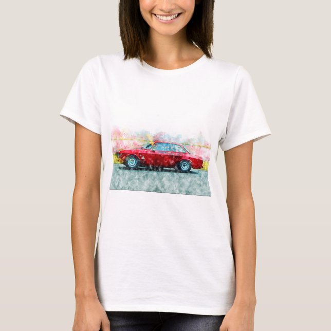 T-shirt Alfa Romeo Giulia (Devant)