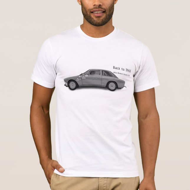 T-shirt Alfa Romeo Giulia GTA 1965 (Devant)