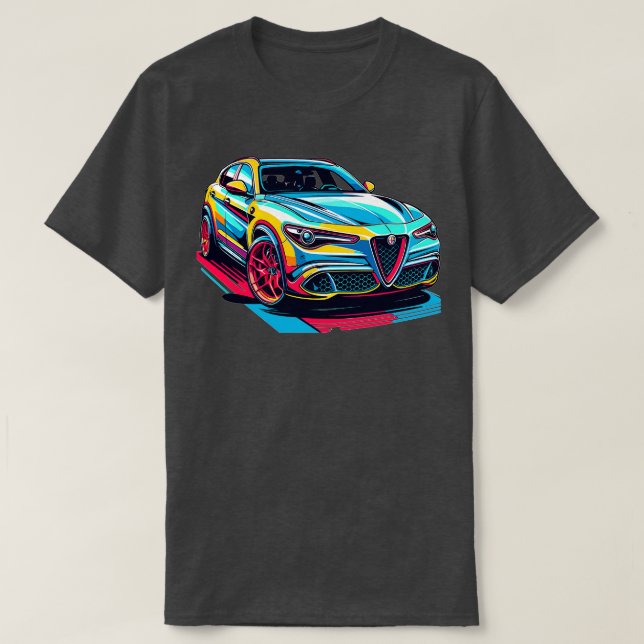 T-shirt Alfa Romeo Stelvio 1 (Design devant)