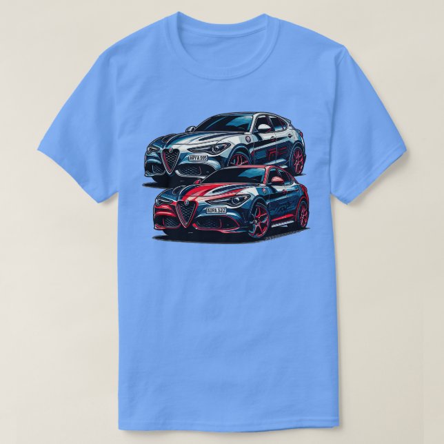 T-shirt Alfa Romeo Stelvio 8 (Design devant)
