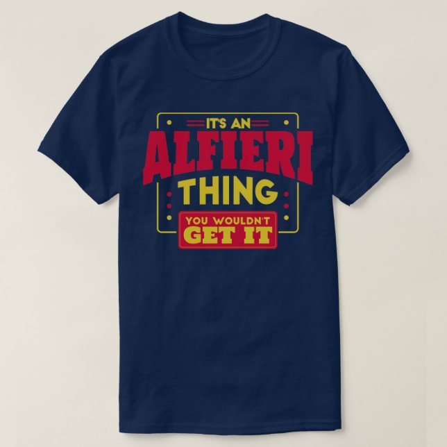T-shirt Alfieri (Design devant)