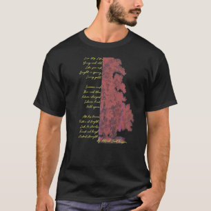 T-shirt Alfred Lord Tennyson Poète britannique Poète du ch