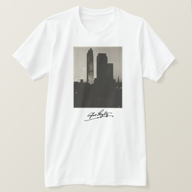 T-shirt Alfred Stieglitz : New York du Shelton (Design devant)