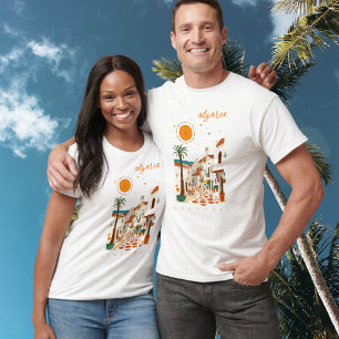 T-shirt Algarve Portugal vêtements de vacances d'été en vi