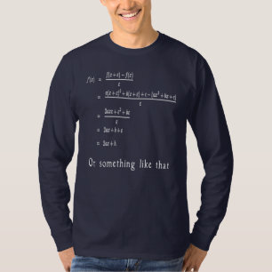 T-shirt Algèbre Mathématiques