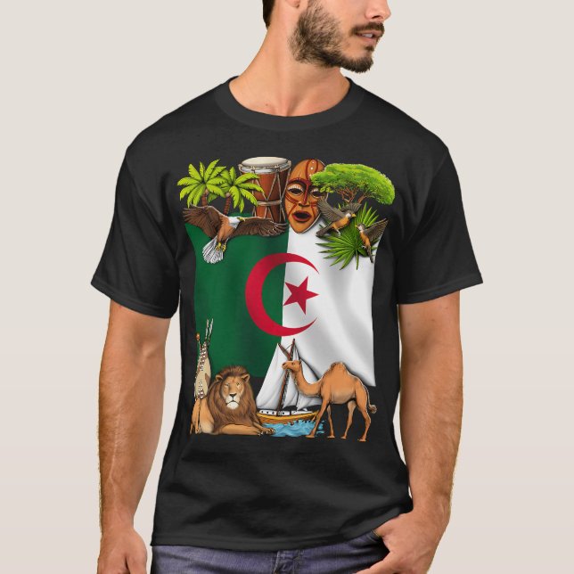 T-shirt Algérie (Devant)