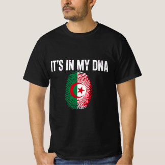 T-Shirt Algérie C'est Dans Mon ADN - Empreinte Dig