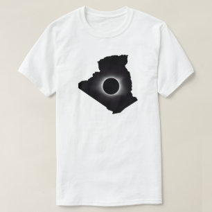 T-shirt Algérie Éclipse Solaire Totale 2027