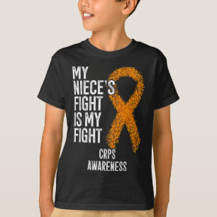 T-shirt Algodystrophie Le combat de ma nièce est mon comba
