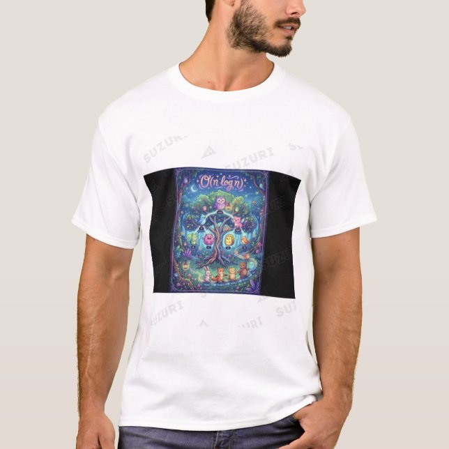 T-Shirt Algorithme d'Arbre Binaire en O(n log n) | (Devant)