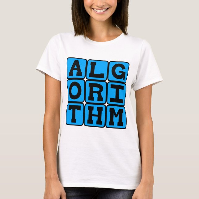 T-shirt Algorithme, Formule Mathématique (Devant)
