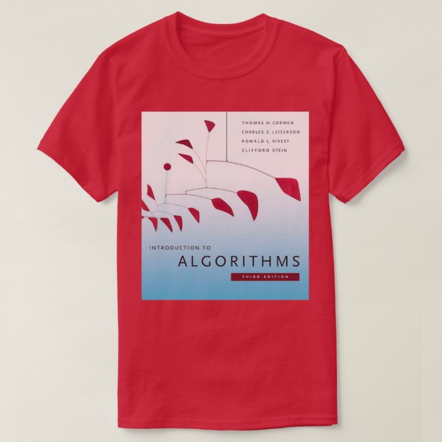 T-shirt Algorithmes CLRS (Design devant)