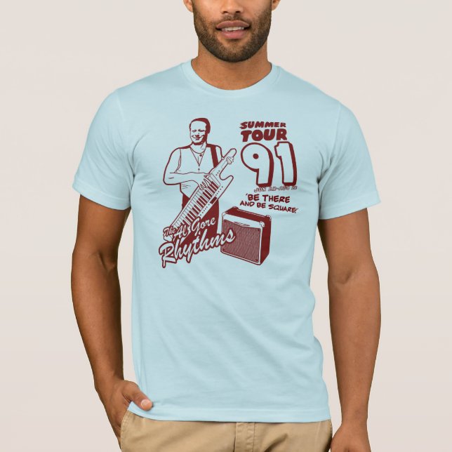 T-shirt Algorithmes ou rythmes d'Al Gore (Devant)