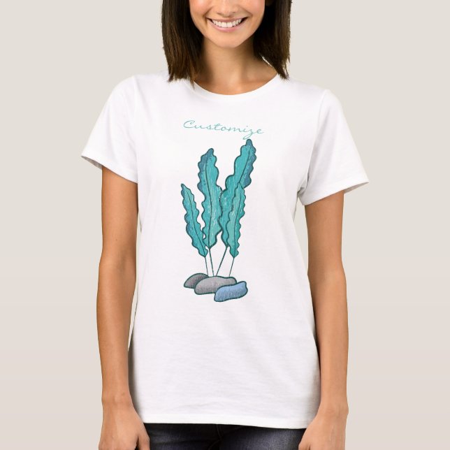 T-shirt Algues bleues Thunder_Cove (Devant)