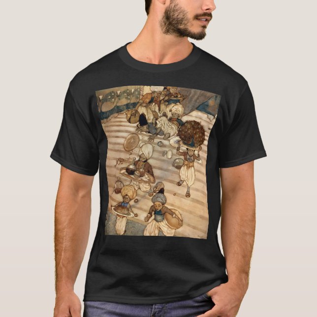 T-shirt Ali Baba Et Les Quarante Voleurs - Nuits Arabes - (Devant)