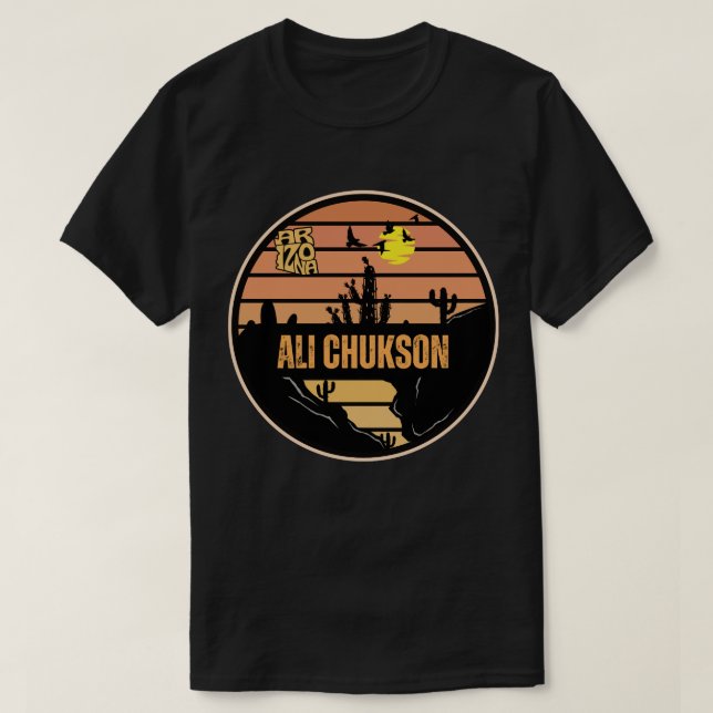 T-shirt Ali Chukson, Arizona (Design devant)