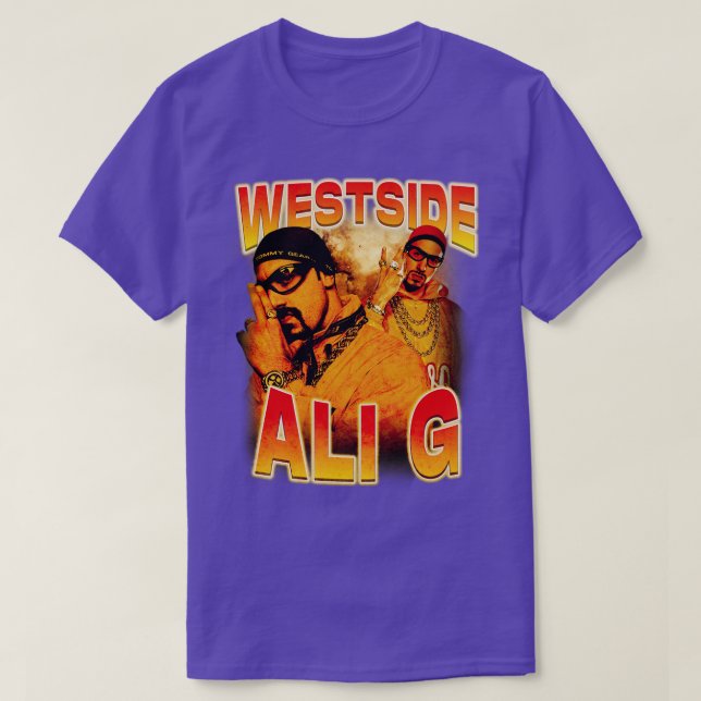 T-shirt Ali G Bootleg Vintage (Design devant)