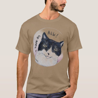 T-shirt Alibi de chat