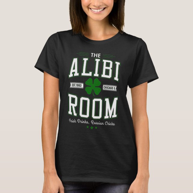 T-shirt Alibi Room Est 1963 Chicago (Devant)