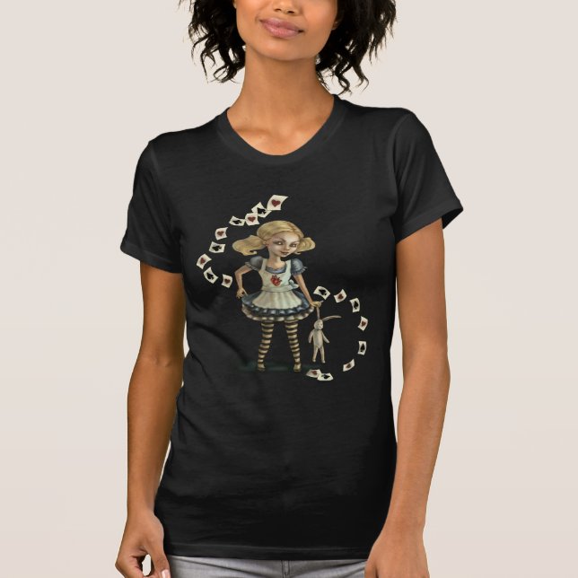 T-shirt Alice au pays des merveilles (Devant)