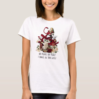 T-shirt Alice au pays des merveilles Cadeaux #102 Red Seri