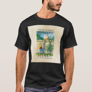 T-shirt Alice Au Pays Des Merveilles Citation De Bonkers H