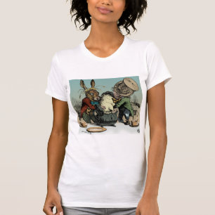 T-shirt Alice au pays des merveilles Dormouse dans la théi