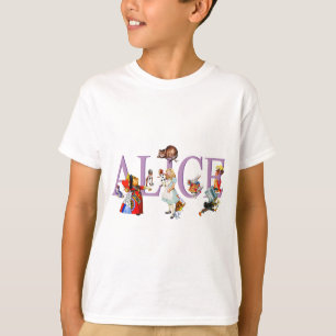 T-SHIRT ALICE AU PAYS DES MERVEILLES ET AMIS