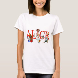 T-shirt Alice au pays des merveilles et amis