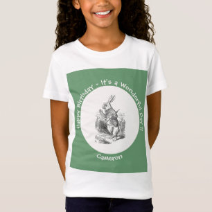 T-Shirt Alice au pays des merveilles Fête de l'Anniversair